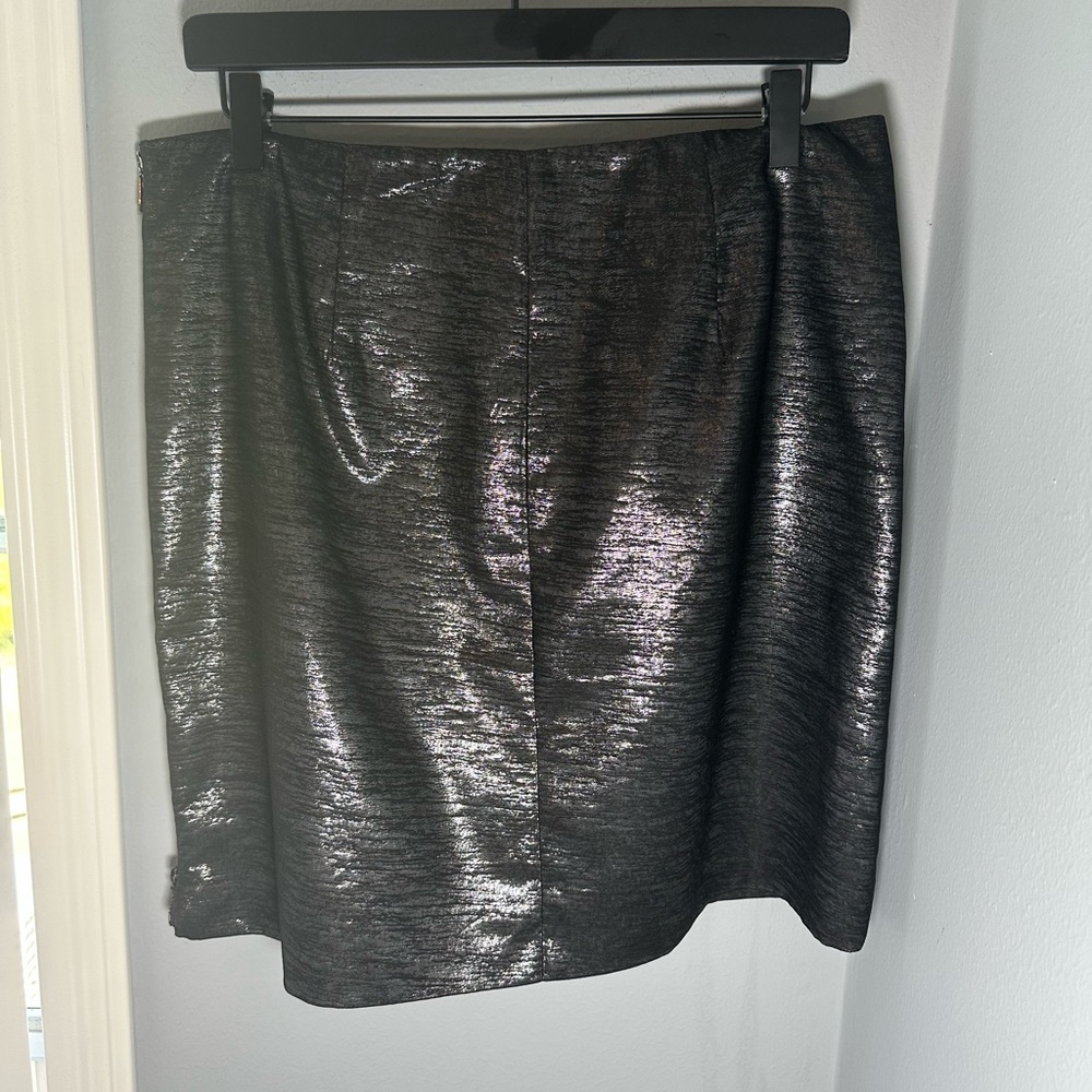 Metallic Gun skirt